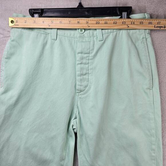 Supreme Chino Mint Pants Mens 30 (Fits 32x28) Green Pinup Girl Embroidered SS23 - Picture 10 of 14